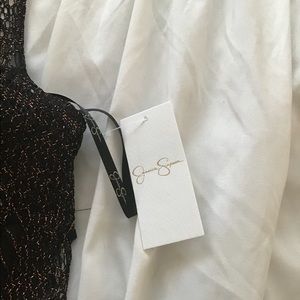 Super sparkly Jessica Simpson dress.